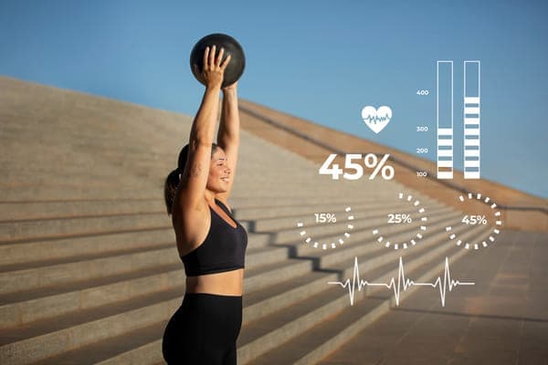 Fitness tracking dashboard