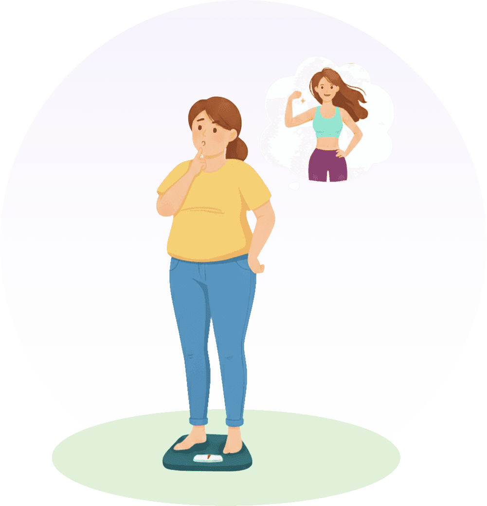 Lose Up to 13 Kgs & More as Per the session